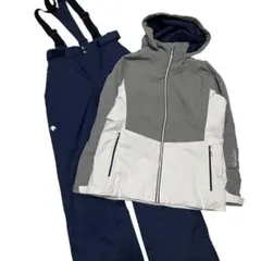 DESCENTE デサント スキーウェア上下 レディース O グレー