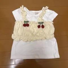 petit main チェリーパイルキャミセット
