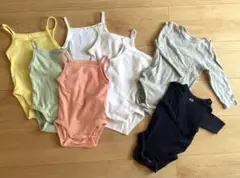 【肌着7点！】 H&M オーガニックコットン 70cm ロンパース