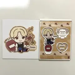 BTS TinyTAN CAFE タイニータン　アクリルスタンド　シール　ジミン