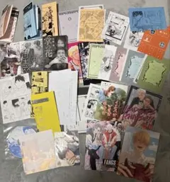BL漫画 特典　ペーパー　イラストカード　リーフレット　ブロマイド　など