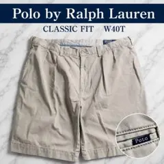 90s ラルフローレン CLASSIC FIT W40T 2タックビッグサイズのサムネイル