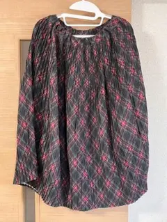 LOVE RABBY チェック柄フレアスカートのサムネイル