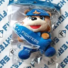 日本ハムファイターズ 鎌スタカビー ぬいぐるみキーチェーン（しゃけまる）