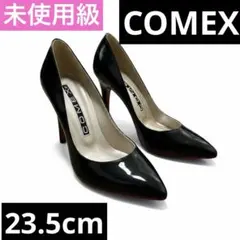 COMEX ハイヒール コメックス パンプス ブラックエナメルレッドソールのサムネイル