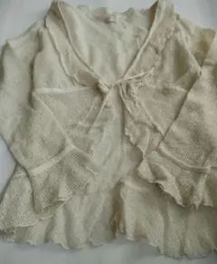 Y2K 平成ギャル ラメ ボレロ フェアリーグランジ バレエコア コケット 姫