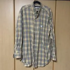 Burberrys ベージュ チェック柄 シャツ 41(L)