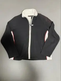 SJB ACTIVE トラックジャケット ジャージ 黒 赤 白