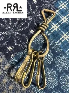 【新品】 RRL ダブルアールエル 3連フックキーホルダー