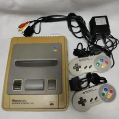 スーパーファミコン本体　コントローラー✕２個　動作確認済み