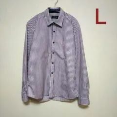 襟レイヤード　メンズシャツのサムネイル