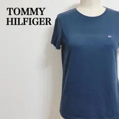 TOMMY HILFIGER トミーヒルフィガー　クルーネックネイビーTシャツM