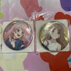 バンドリ　千早愛音　オーロラ缶バッジ&ノベルティ　GiGO限定 バンドリ 千早愛音 GIGO 缶バッジ GIGO 千早愛音 缶バッジ MyGO