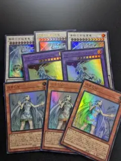 遊戯王 白き乙女 青眼セット