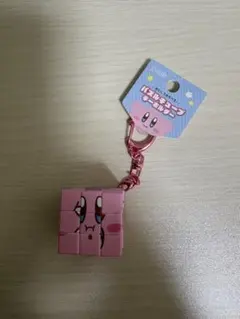 별의 커비 パズルキューブキーホルダー カービィ フェイス