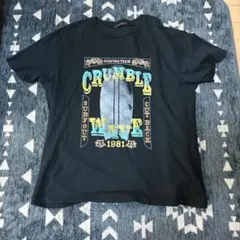 VNNXYE」 ロゴ入り黒Tシャツ - メルカリ