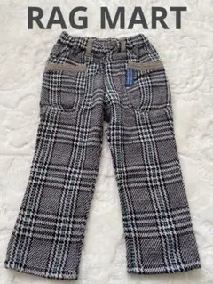 ラグマート　長ズボン　パンツ　ボトム　90 チェック　ストレッチ　冬