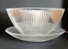 硝子製　デザート、サラダボウル