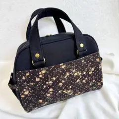 アーチラインボストンM 輸入リバティ　エリザベス　ゴールドラメ