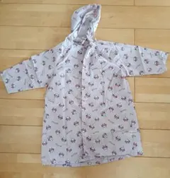 ミニーマウス レインコート　120 収納バッグ付き