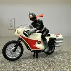 【当時物】仮面ライダー旧1号 サイクロン号 フィギュア バンプレスト レトロ