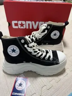 コンバース オールスター ライト シティハイク　厚底HI黒26.5㎝