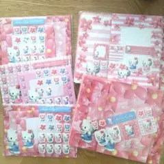 キティちゃん　ハローキティ　レターセット　エンジェルキティ