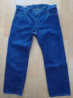 60s 70s 希少初期 ビンテージBOBSONボブソン濃紺デニムリペア無W90