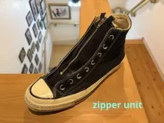 【ジッパーユニット】コンバース用 姫路レザー　YKKファスナー カスタムパーツ