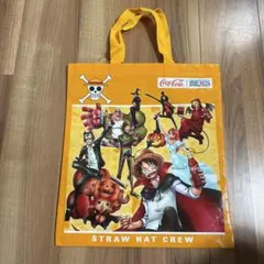 ワンピース x コカコーラ コラボ トートバッグ 麦わらの一味
