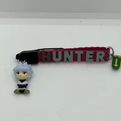 【希少】HUNTER×HUNTER キルア　ストラップ　フィギュア　スケボー
