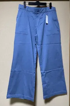 《セシール》綿混ハイパーストレッチベイカーパンツ、LL