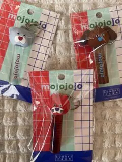 新品　LOWRYSFARM mojojojo リップキャップキーチャーム　クマ