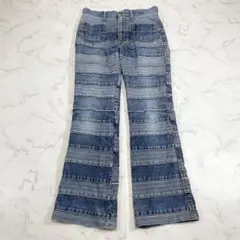 希少 ヒステリックグラマー Y2K 90s ツギハギ デニム パンツ 白 HYSTERIC GLAMOUR / ヒステリックグラマー 90s ウミヘビ