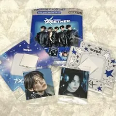 TXT ヨンジュン フォトシールケース &ビジュアルスクエアフォトシール 2種