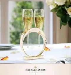 【MOET&CHANDON】 CHAMPAGNE シャンパングラスセット　非売品