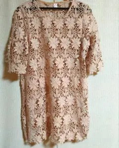 総レースワンピース チュニック