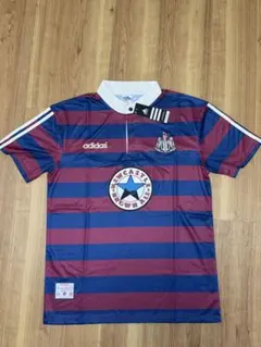 95/96 ニューカッスル　レトロ　ユニフォーム Lサイズ 95/96 ニューカッスル レトロ ユニフォーム Lサイズ - メルカリ