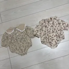 【SHEIN】 ロンパース 66 花柄 フリル襟 まとめ