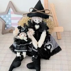 ハンドメイド ❋親子ドールチャーム ❋バッグチャーム ❋お人形 - メルカリ