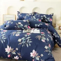 花柄売り筋　●大人用●布団カバー単品掛布団 四節適用子供白色洗いプレゼント