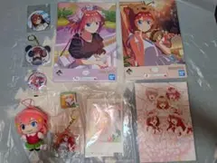 五等分の花嫁 グッズまとめ売り アクキー ぬいぐるみ 一番くじ