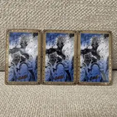 僕のヒーローアカデミア 原画展 箔押しクリアカードコレクション 荼毘 3枚