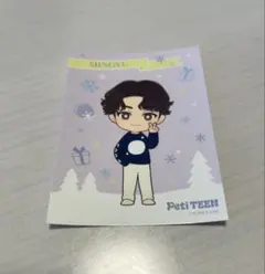 SEVENTEEN ミンギュ petiTEEN ステッカー
