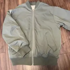 grove リバーシブルブルゾン カーキ×ベージュ