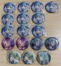 初音ミク ニーゴミク ニゴミク グリッター缶バッジ1A - メルカリ