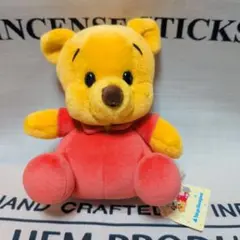 当時物 くまのプーさん ハット スカーフ ぬいぐるみ ディズニー レトロ