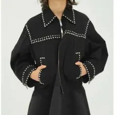 新品CLANE W COLOR STUDDED DRIZZLER JACKETのサムネイル
