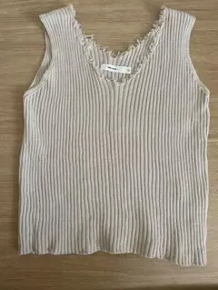 niko and ... リブ編みノースリーブ　値下げ