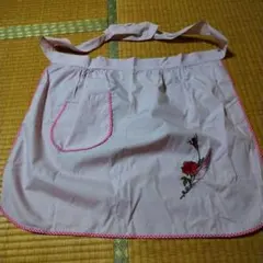 昭和レトロ 前掛けエプロン - メルカリ